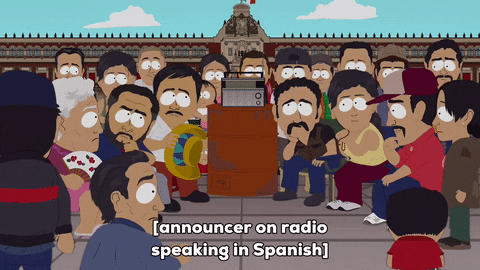 épisode de South Park écoute la radio en espagnol