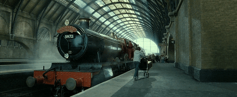 Harry Potter Train GIF By Jerology