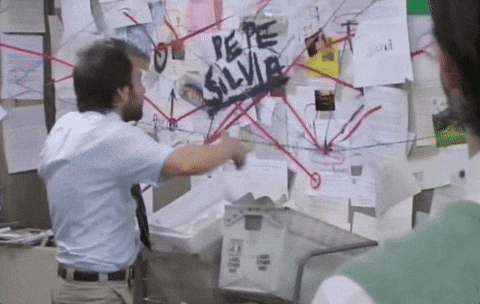 chaotic notetaking gif