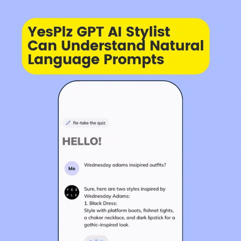 GPT AI Stylist example with NLP