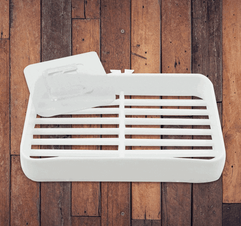 4194 Soap Dish Holder for Bathroom Shower Wall Mounted Self Adhesive Soap Holder Saver Tray-Plastic Sponge Holder for Kitchen Storage Rack Soap Box (Plastic Box)