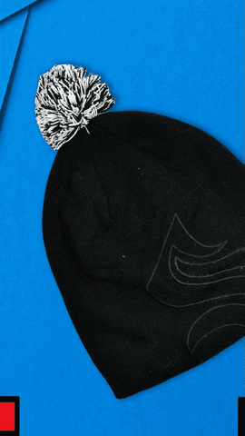 6341 Men's and Women's Skull Slouchy Winter Woolen Knitted Black Inside Fur Beanie Cap.