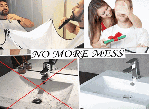 Male Shaving Apron