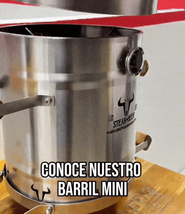 Un Barril Asador Completo