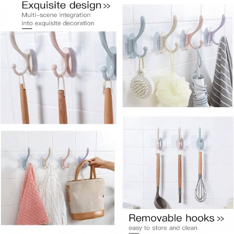 Sticker Towel Hook (Pack of 2)