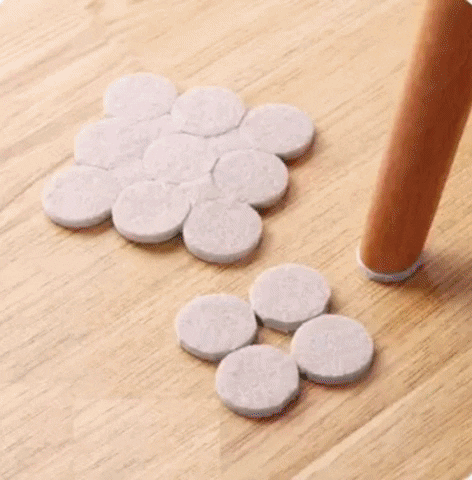 18pcs Felt Furniture Protection Cushion (Round) 18pcs Felt Furniture Protection Cushion (Round)