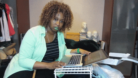 website-maintenance-importance-blimitless Gif of a frustrated woman mad at her website not working