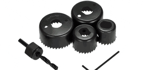 Hole Saw Set Drill Bit set 32mm/38mm/44mm/54mm (6 pcs)