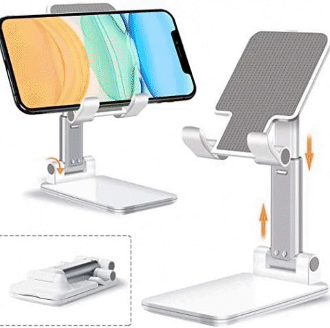 Folding Desktop Phone Stand (Random Colour) Folding Desktop Phone Stand (Random Colour)