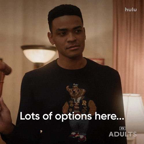 Gif of choosing