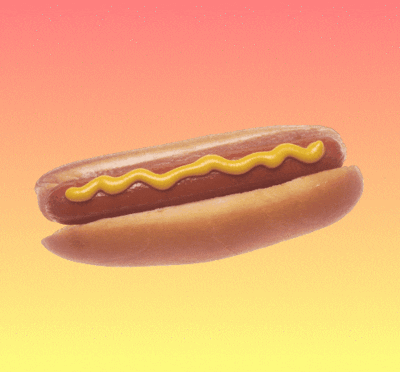 Hot Dog Eating Gif By Shaking Food GIF