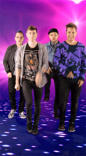 Image result for walk the moon gif