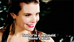 Image result for once upon a time ariel gif