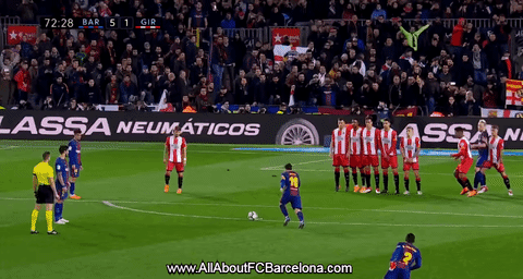 Lionel Messi GIFs from FC Barcelona's victory against Girona