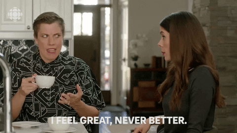 I Feel Great Baroness Von Sketch GIF