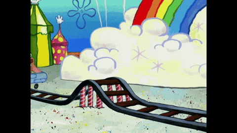 Sponge Bob Roller Coaster