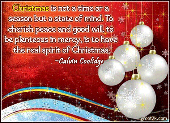 Image result for christmas spirit  quotes gif