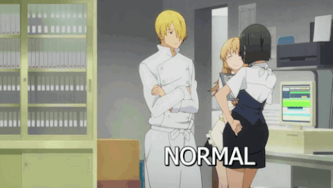 Normal Otaku in anime gifs