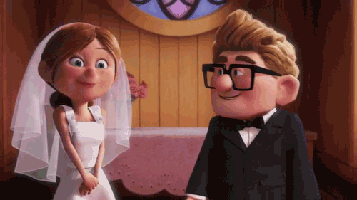 Marriage scene from UP movie