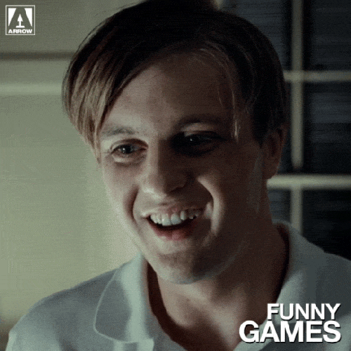 Funny Games Reaction GIF by Arrow Video Find & Share on GIPHY
