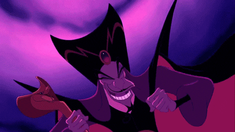 Jafar se zlobno smeji 
