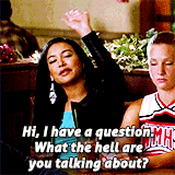 Santana Lopez Question GIF - Find & Share on GIPHY