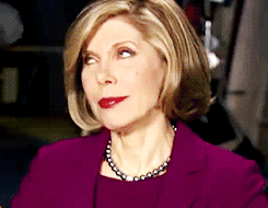 Diane Lockhart GIF - Find & Share on GIPHY