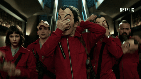 La Casa De Papel GIF by NETFLIX - Find & Share on GIPHY