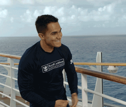 Happy Cruise Ship GIF by Hallmark Channel - Find & Share on GIPHY