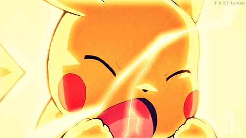 pokemon pikachu electricity shocking