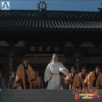 Martial Arts Reaction GIF by Arrow Video — Shaw Brothers