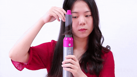 5 in 1 Hair Styler - Volumizer Rotating Hot Air Brush - MultiPurpose K –  Hameed Direct