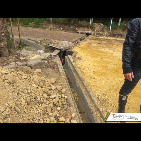 AVANZAN A BUEN RITMO OBRAS EN LA VEREDA JUAICA