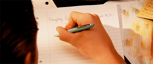 movie boy book letter pencil