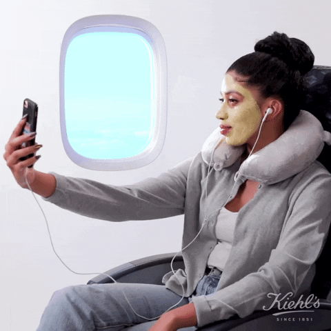 Travel Selfie GIF by Kiehl’s Since 1851 - Find & Share on GIPHY