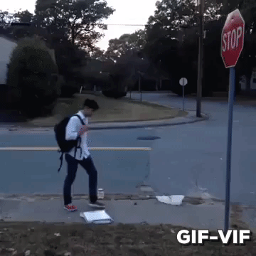 Gravity Effect in funny gifs