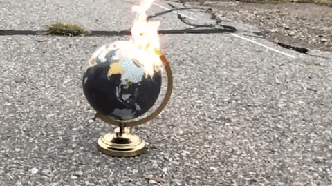 This Is Fine Climate Change GIF - Find & Share on GIPHY