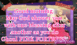 Pink magical girl transformation GIF