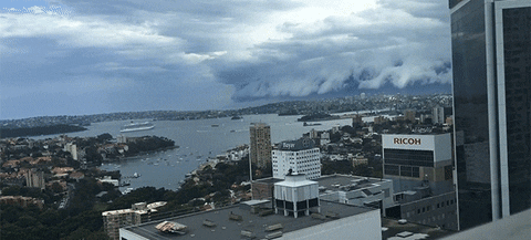 interesting cloud tsunami
