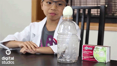 PBS Full-Time Kid Egg in a Bottle Experiment