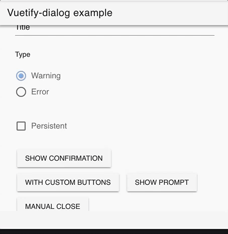 notification demo