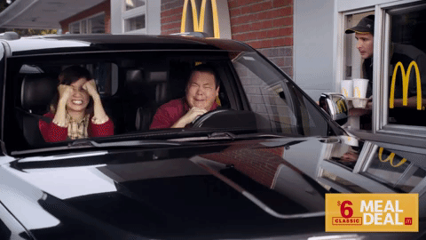 guy crying in car gif