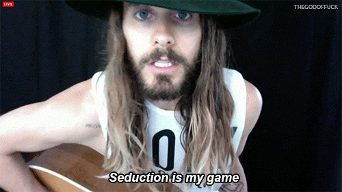 Jared Leto Seduction GIF - Find & Share on GIPHY