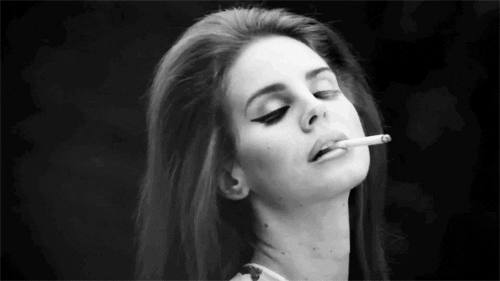 Lana Del Rey Smoking GIF