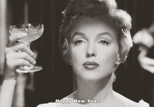 marilyn monroe happy new year new year new years eve new years