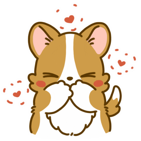 Cute animated illustration