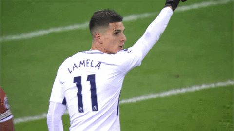 Erik Lamela Football GIF by Tottenham Hotspur