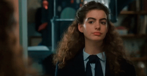 The Princess Diaries Eyebrows GIF - Find & Share on GIPHY