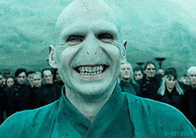 Voldemort Laughing Harry Potter GIF - Find & Share on GIPHY