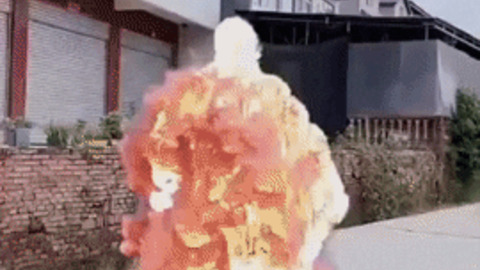 This fire animation